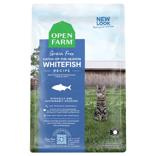 Open Farm Cat GF Whitefish Recipe 4lb