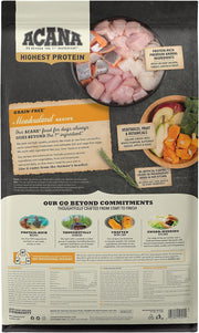 Acana Dog Food Highest Protein, Meadowland Recipe 25 lb - BlackPaw - For Every Adventure
