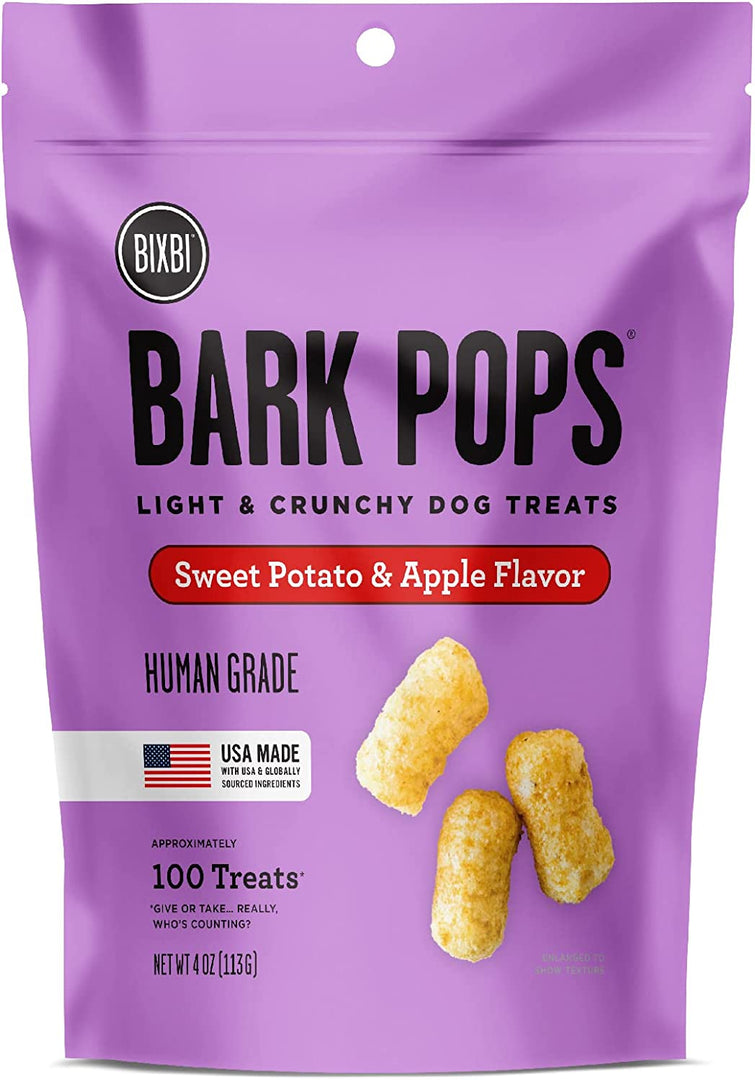 Bixbi Bark Pops 4oz Sweet Potato & Apple - BlackPaw