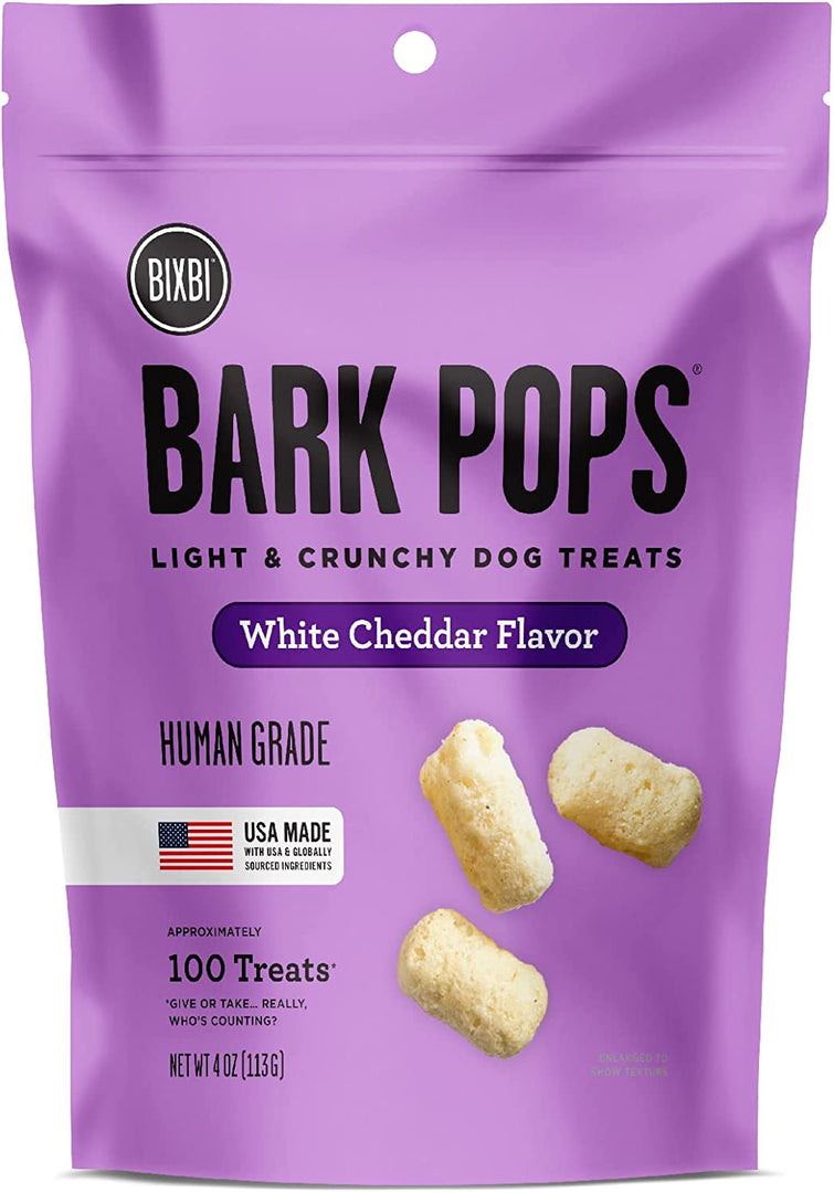 Bixbi Bark Pops 4oz White Cheddar - BlackPaw