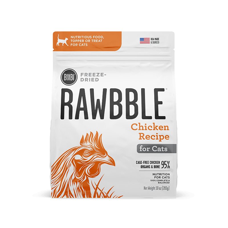 Bixbi Freeze-Dried Rawbble For Cats Chicken - BlackPaw - For Every Adventure