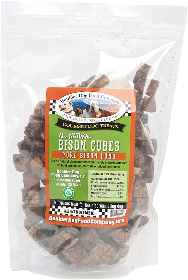 Boulder Dog Food Company Bison Cubes 5oz - BlackPaw - For Every Adventure