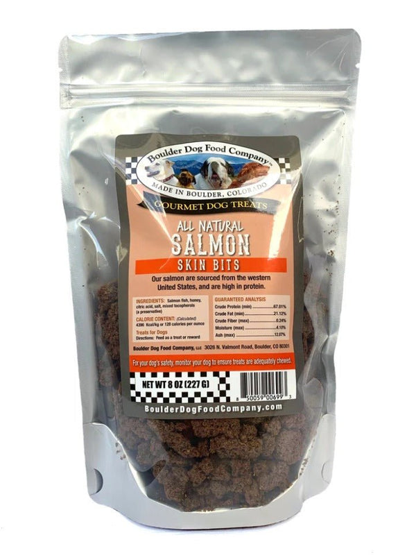 Boulder Dog Food Company Salmon Skins 3oz - BlackPaw - For Every Adventure