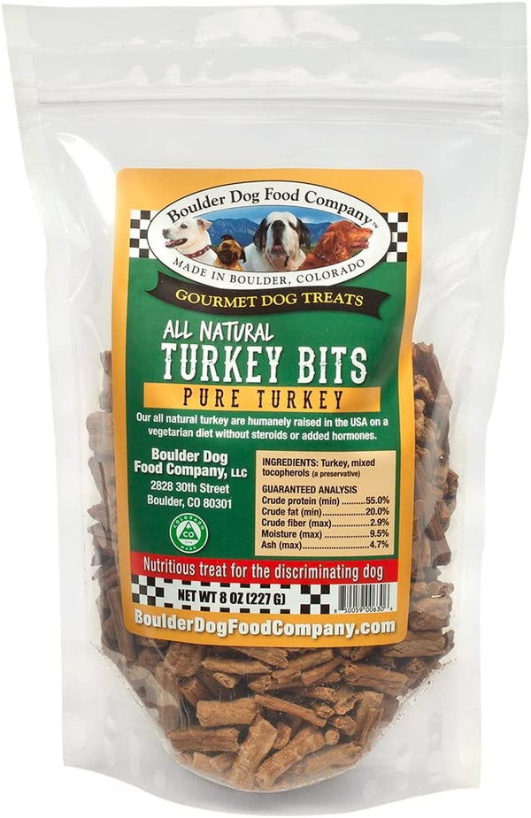 Boulder Dog Food Company Turkey Bits 8oz - BlackPaw - For Every Adventure