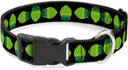 Buckle-Down Collar Green Owl S - BlackPaw - For Every Adventure