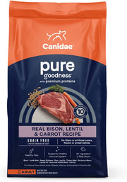 Canidae Pure Adult Real Bison, Lentil and Carrot - BlackPaw - For Every Adventure