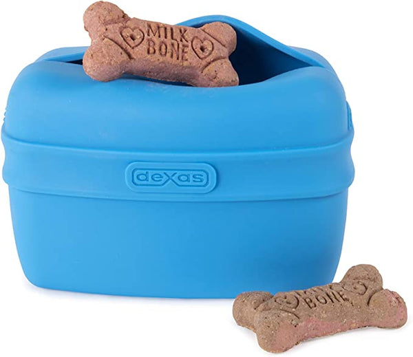Dexas Pooch Treat Pouch Blue - BlackPaw - For Every Adventure