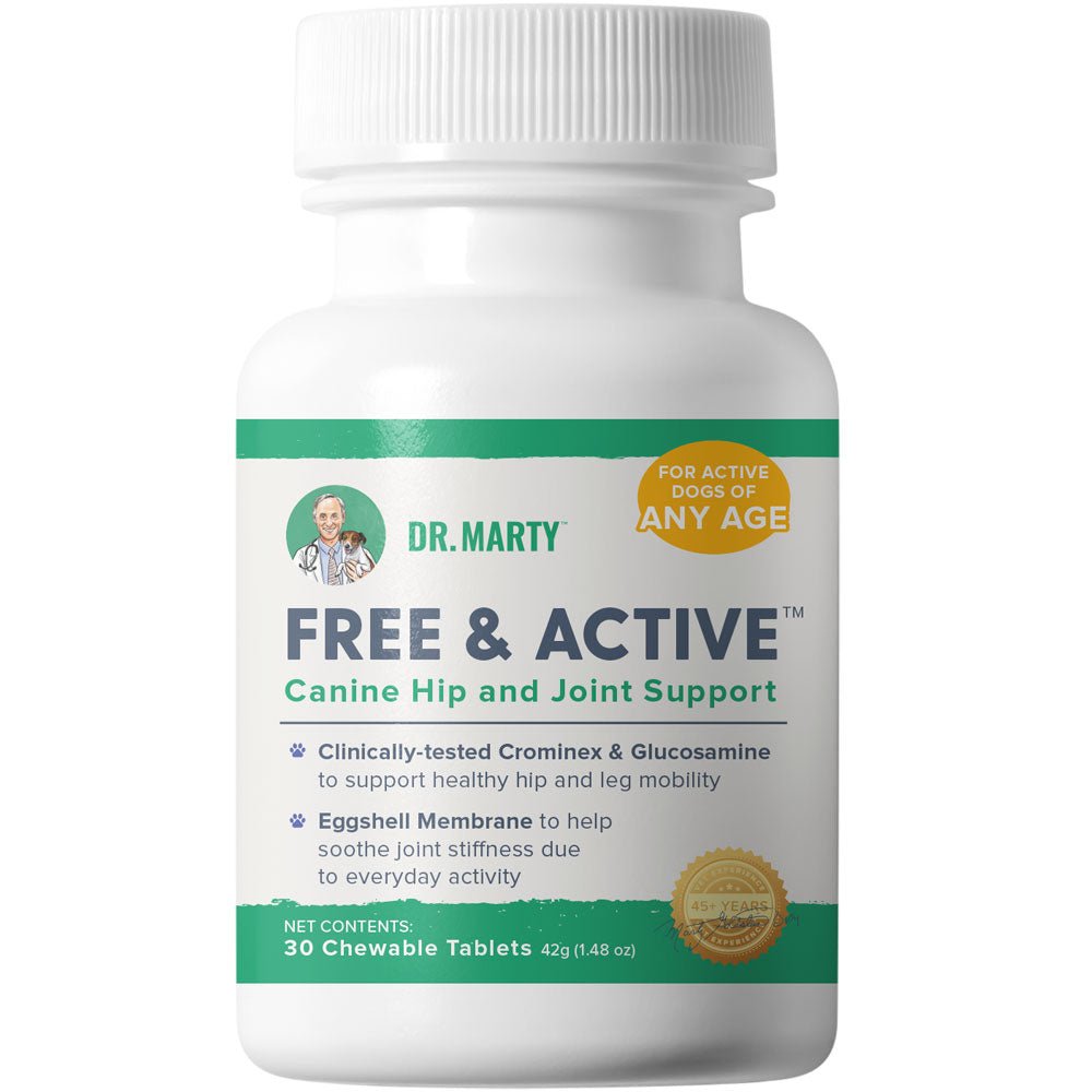 Dr. Marty Free & Active Canine Hip and Joint 30ct - BlackPaw - For Every Adventure