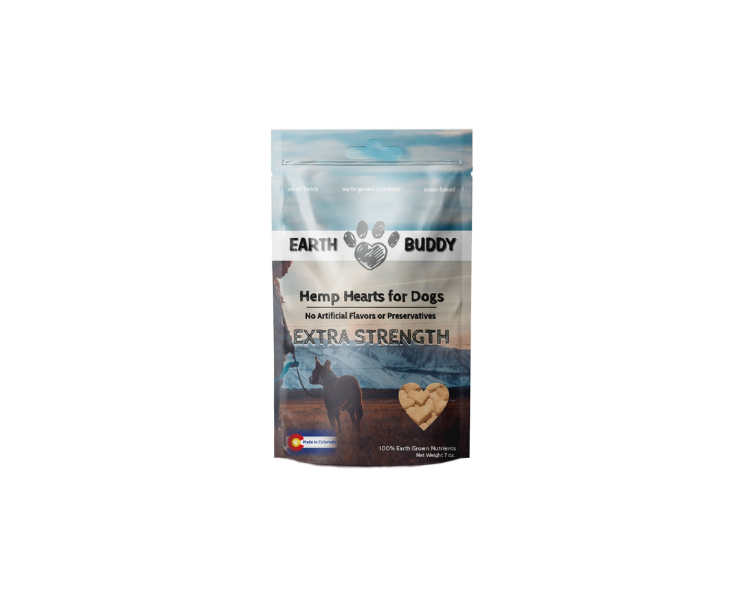 Earth Buddy Hemp Hearts Extra Strength 5.5oz 8mg - BlackPaw - For Every Adventure