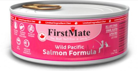 FirstMate limitedingredient Salmon 3.2oz - BlackPaw - For Every Adventure