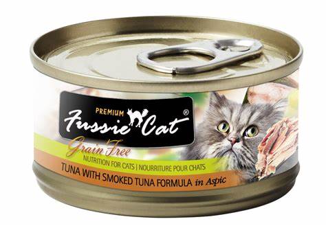 Fussie Cat Premium Tuna with Smoked Tuna 2.8oz - BlackPaw - For Every Adventure