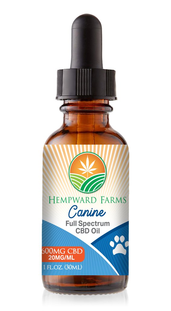 Hempward Farms Canine calming Oil 600mg - BlackPaw - For Every Adventure