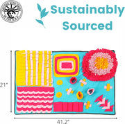 Injoya Fun House Snuffle Mat Pink - BlackPaw