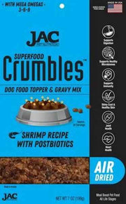 Jac superfood Crumbles for Dog Shrimp - BlackPaw