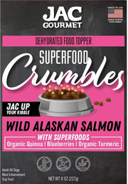 Jac Superfood Crumbles for Dogs Salmon - BlackPaw