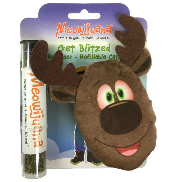 Meowijuana Get Blitzed Catnip Reindeer - BlackPaw - For Every Adventure