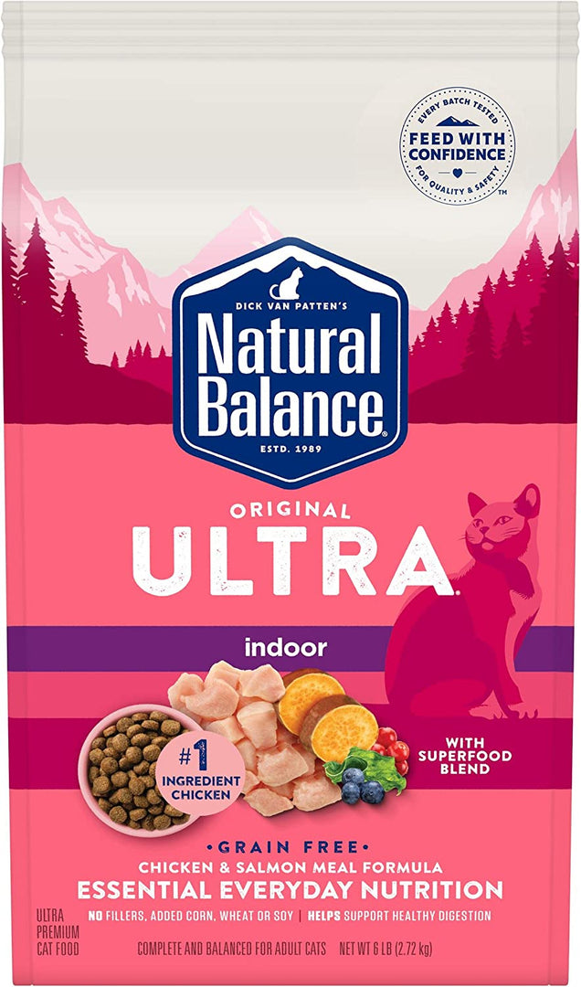 Natural Balance Cat Ultra Indoor Chicken and Salmon - BlackPaw - For Every Adventure