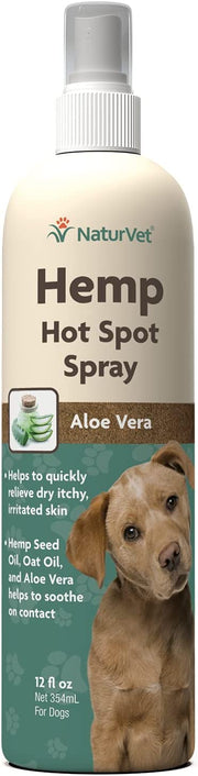 NaturVet Hemp Hot Spot Spray - BlackPaw - For Every Adventure
