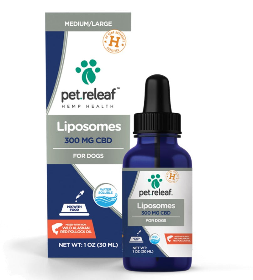 Pet Releaf Oil Liposomes 300mg for Medium & Large Dogs