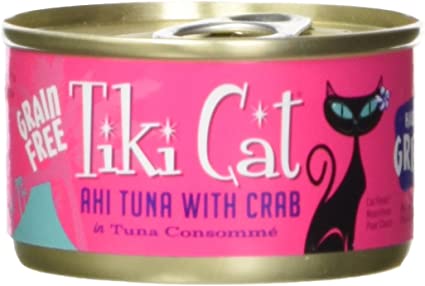 Tiki Cat Ahi Tuna & Crab 2.8oz