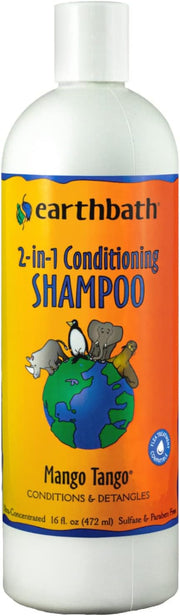 Earthbath 2-in-1 Conditioning Shampoo Mango Tango 16oz