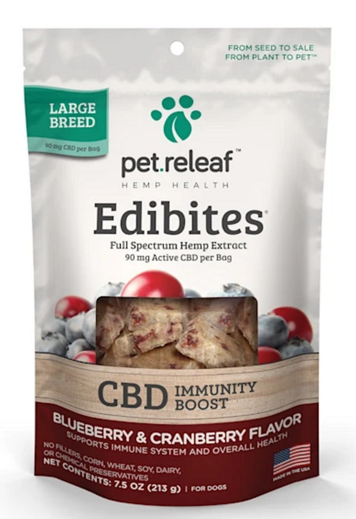 Pet Releaf Large Breed Blueberry & Cranberry