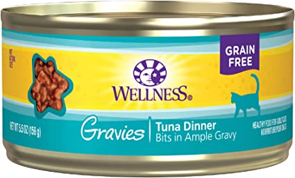 Wellness Cat Gravies Tuna 5.5oz