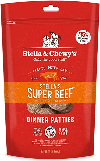 Stella & Chewy’s Freeze-Dried Raw Patties Beef