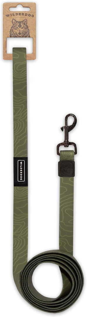 Wilderdog Waterproof Leash Olive
