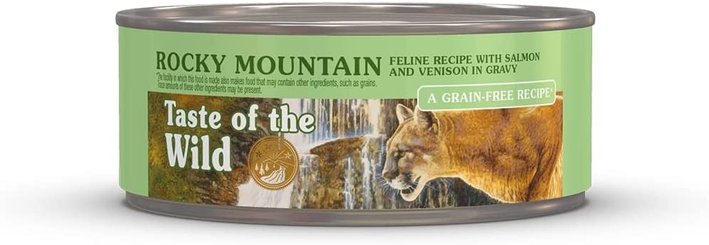 Taste of the Wild Cat Rocky Mountain Salmon & Venison 5.5oz