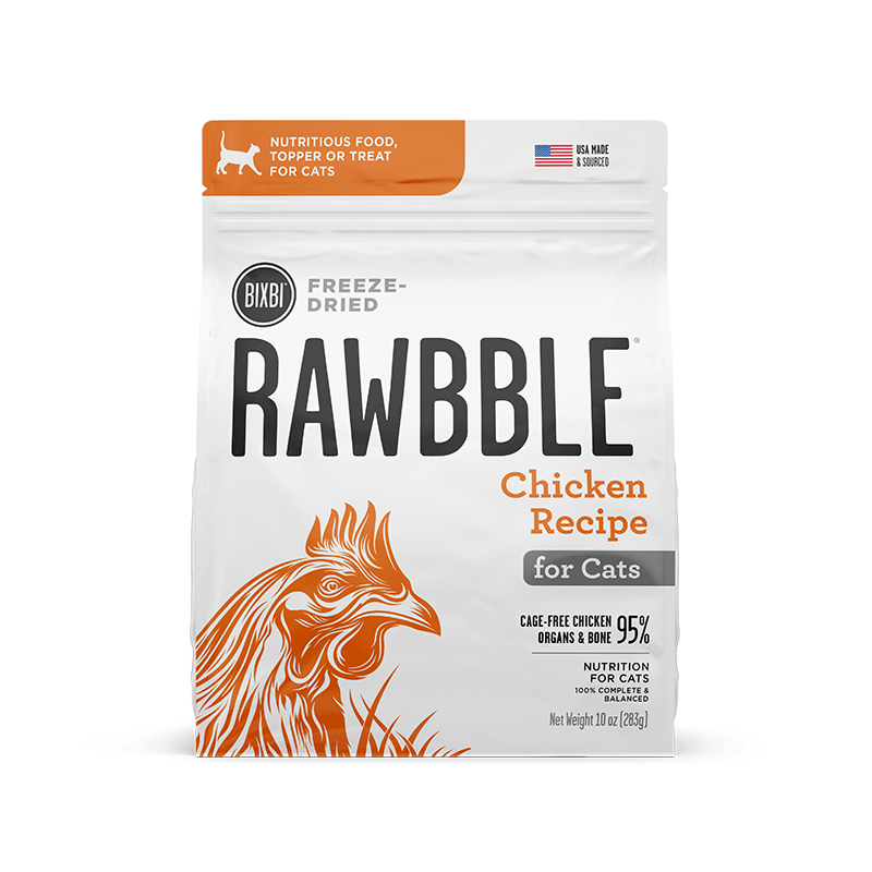 Bixbi Freeze-Dried Rawbble For Cats Chicken