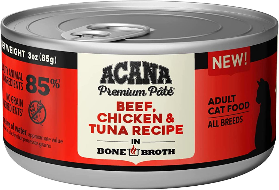 Acana Cat Beef Chicken & Tuna 3oz