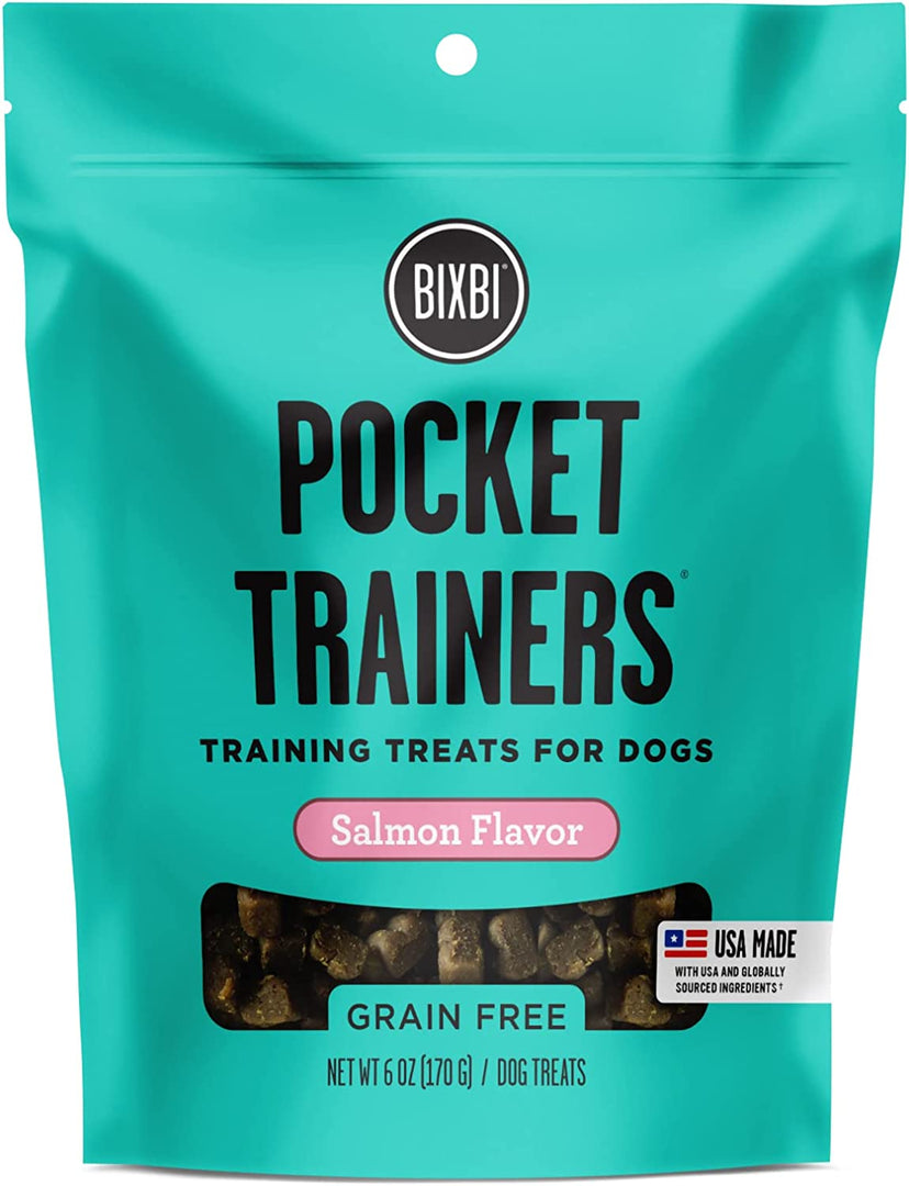 Bixbi Grain Free Pocket Trainers 6oz Salmon