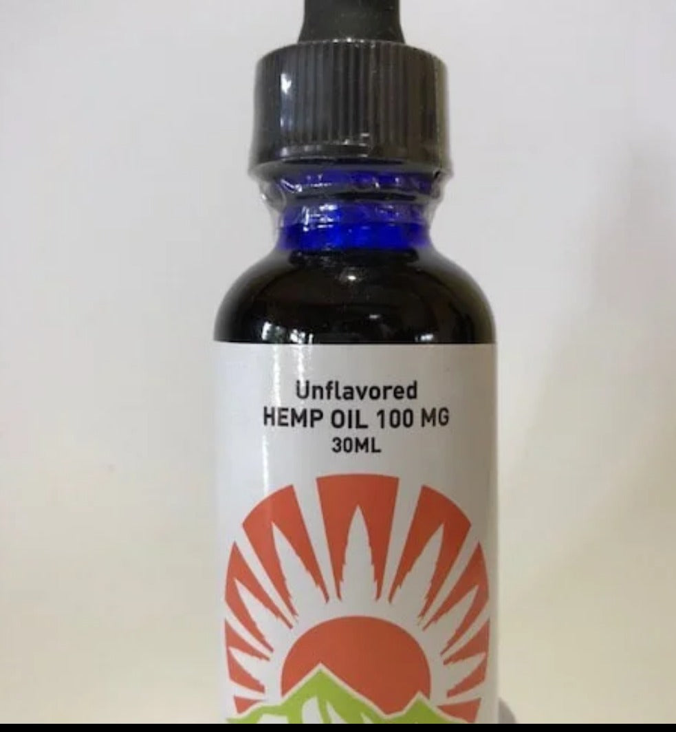 Colorado Sun Drops Unflavored 100mg 30ml