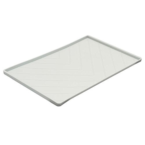 Messy Mutts Food Mat Light Gray