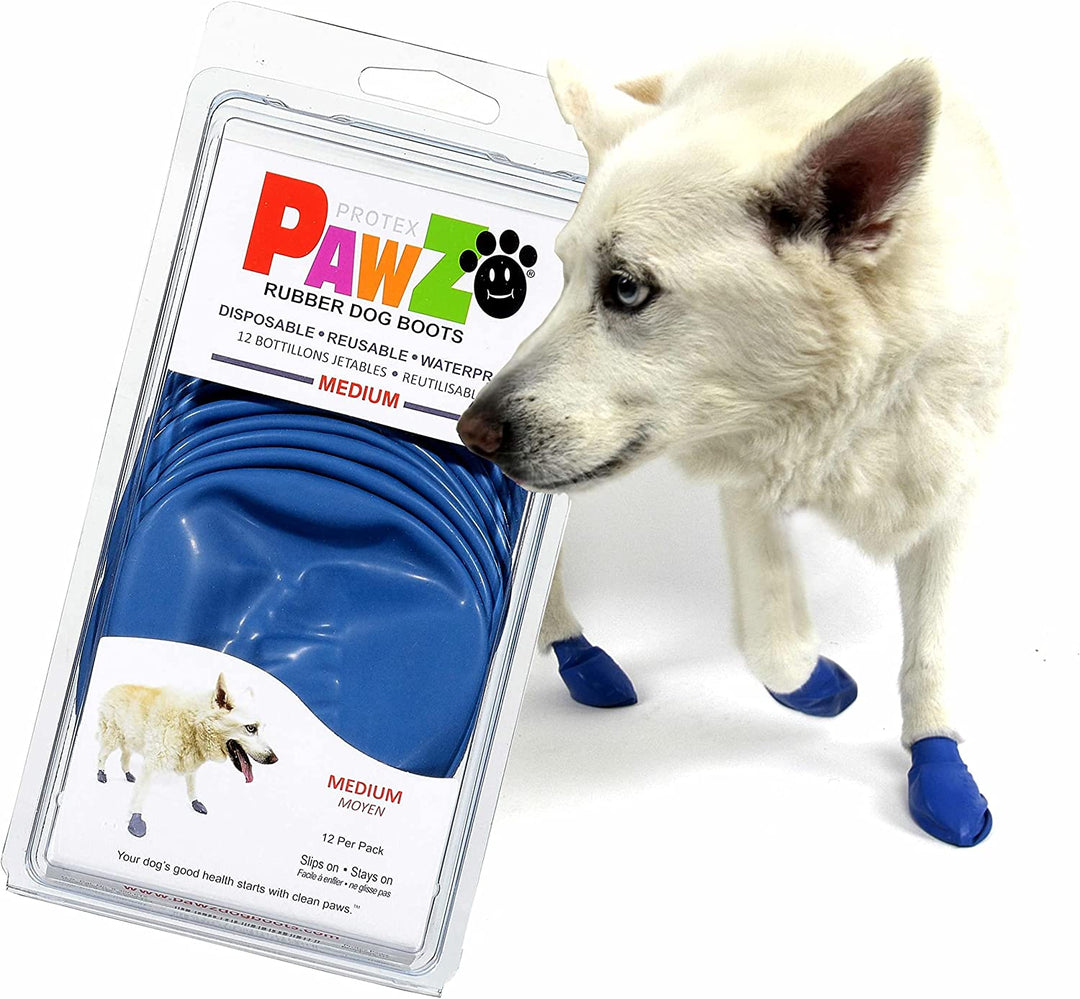 Protex Pawz Boots Blue Medium