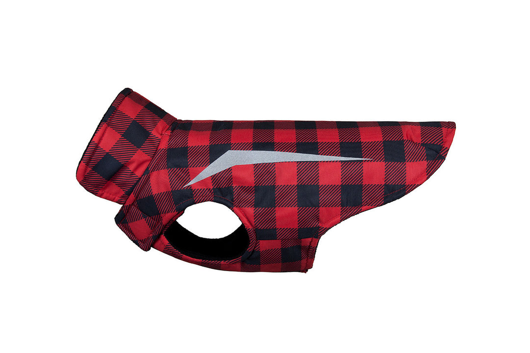 RC Pets Shasta Coat Red Buffalo Plaid