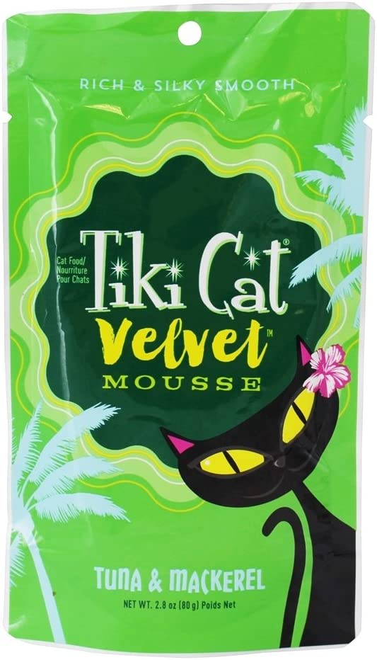 Tiki Cat Velvet Mousse 2.8oz Tuna & Mackerel