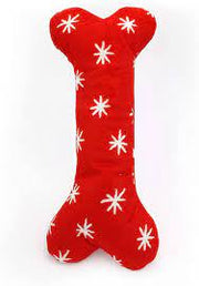 Zippy Paws Holiday Jigglerz Festive Bone