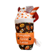 The Worthy Dog Pumpkin Spice Latte Toy