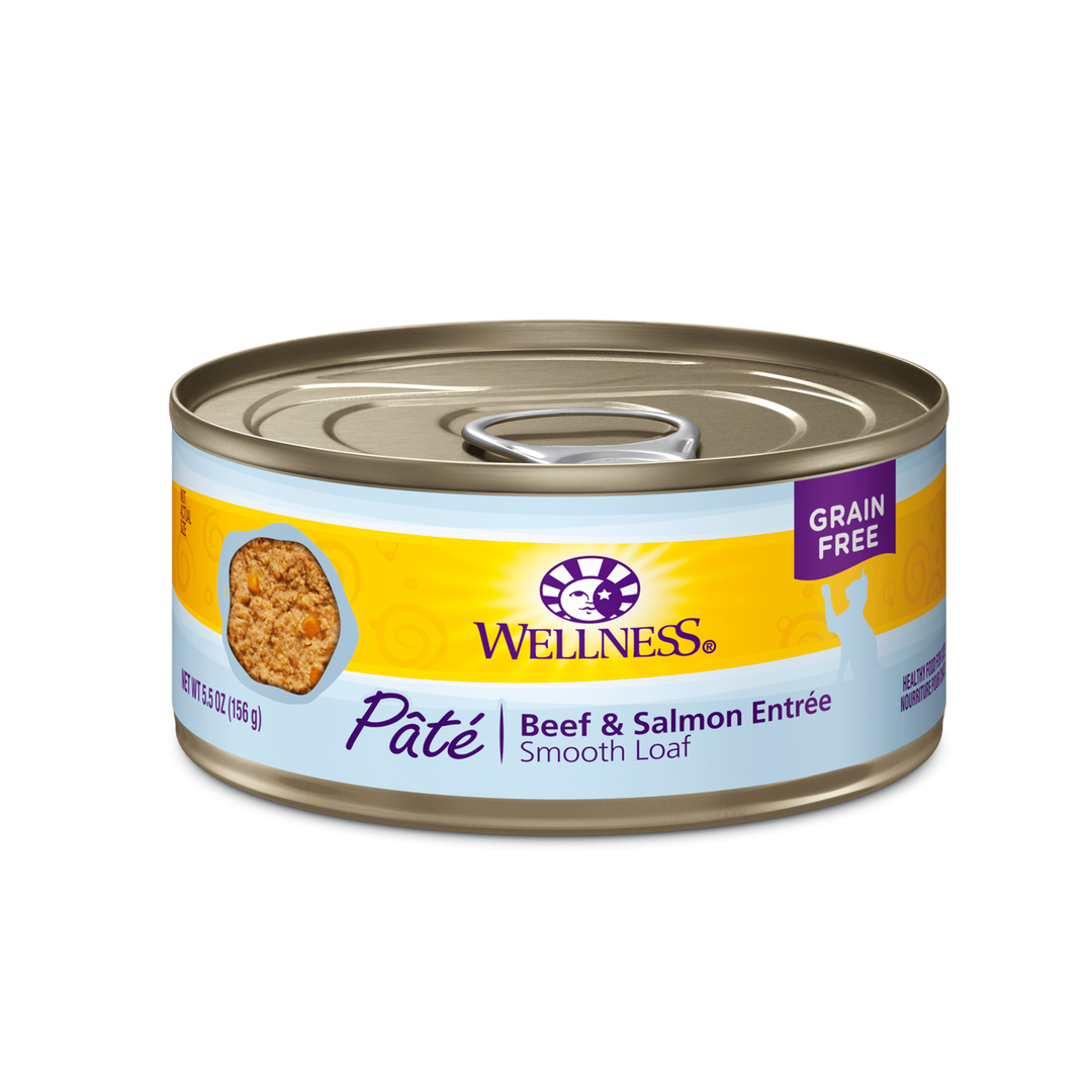 Wellness Cat Pate Beef & Salmon