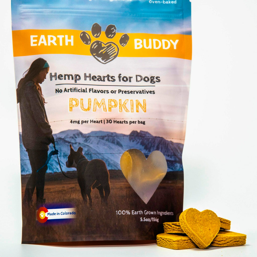 Earth Buddy Hemp Hearts 5.5oz 4mg Pumpkin