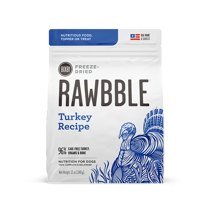 Bixbi Freeze-Dried Rawbble Turkey