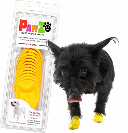 Protex Pawz Boots Yellow XXS