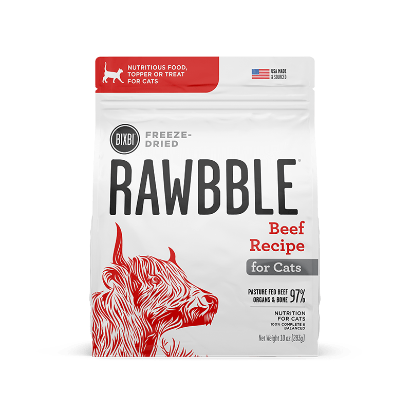 Bixbi Freeze-Dried Rawbble For Cats Beef