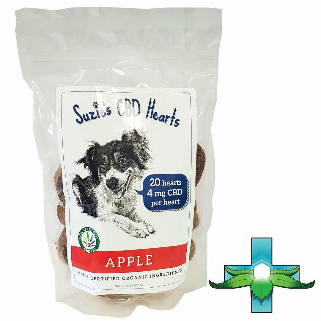 Suzie's Relax Hearts 8oz Apple