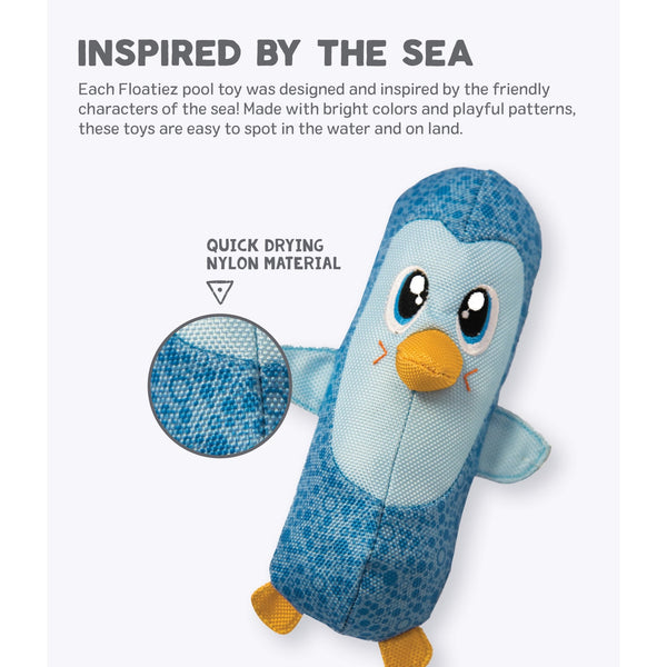 Outward Hound Floatiez Penguin Bobber Blue M - BlackPaw - For Every Adventure