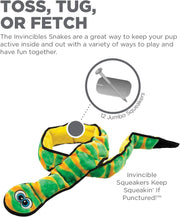 Outward Hound Invincibles Snake Green XXL - BlackPaw - For Every Adventure