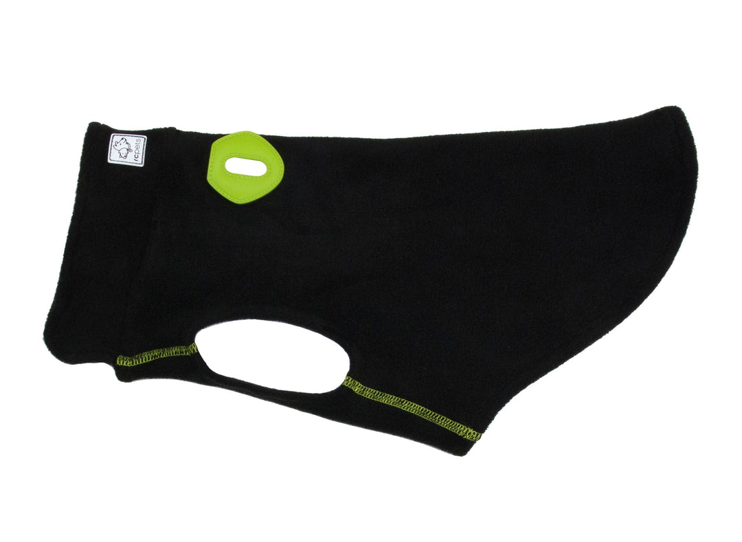 RC Pets Baseline Fleece Black/Lime - BlackPaw - For Every Adventure