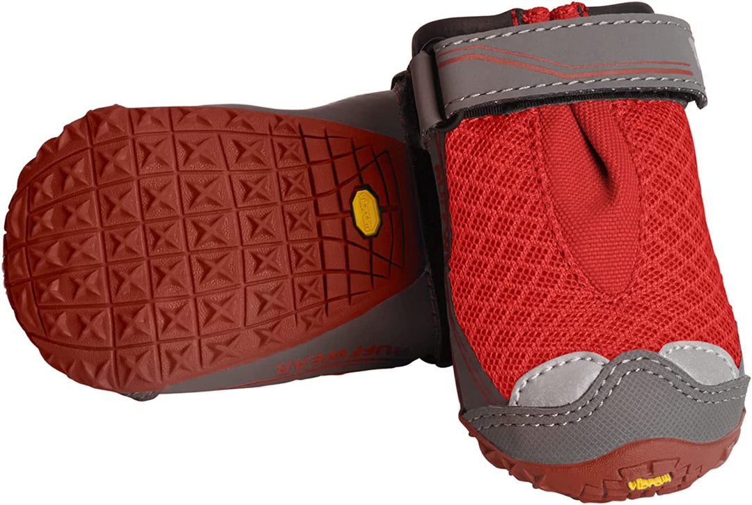 Ruffwear Grip Trex Dog Boots Red - BlackPaw - For Every Adventure